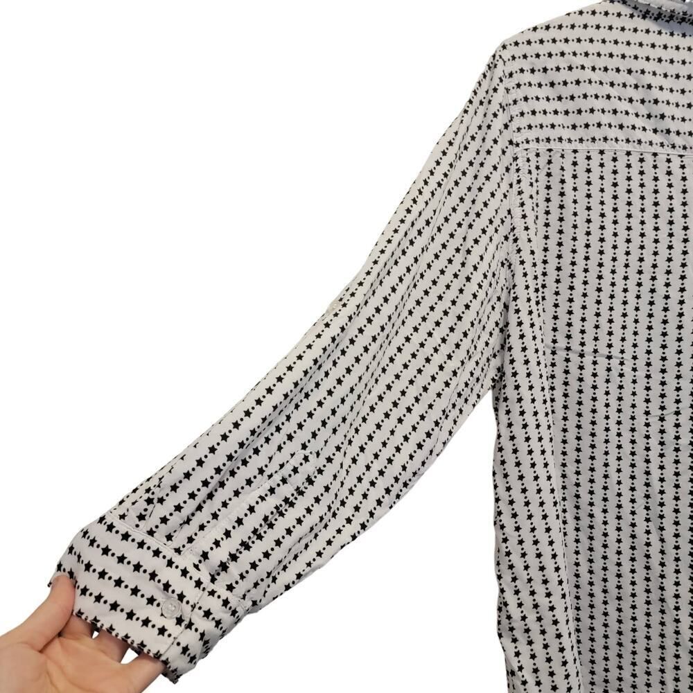Star Striped Rayon Blouse - Picture 4 of 9